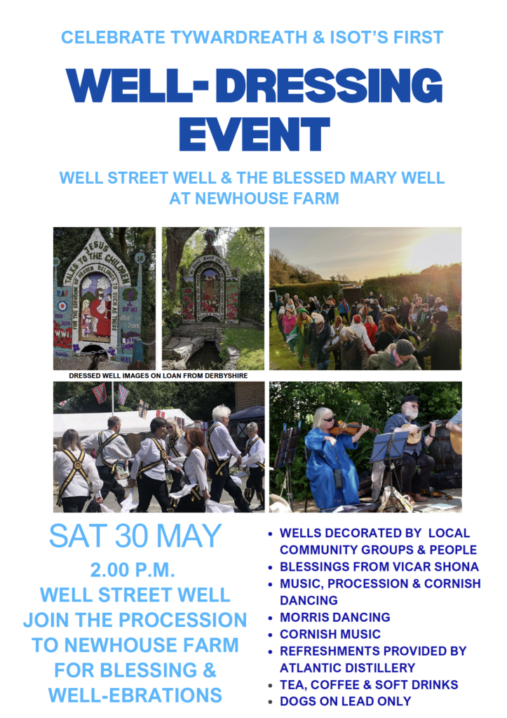Well-Dressing Tywardreath on Saturday 30th May 2026