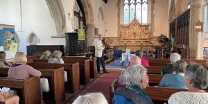 Ian Mortimer, Tywardrath Church 8th October 2022