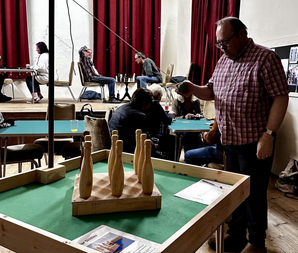 Games night 13th April at the Village Hall, Tywardreath