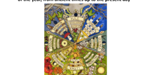 Jo is talking about the Wheel of the Year - Ways of marking and celebrating the changing seasons of the year from ancient times to the present day.